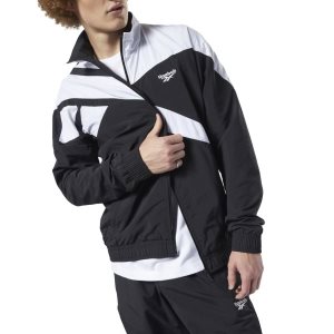 Kurtka Męskie Reebok Classic Vector Track Czarne PL 73LYGJO